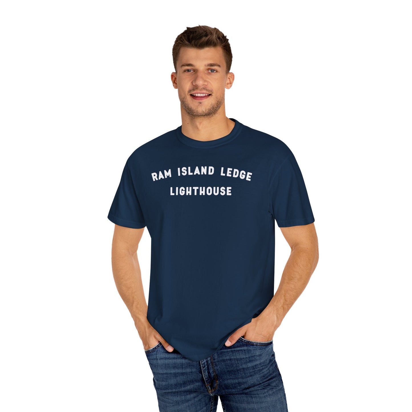 Maine's Best Spots - RAM ISLAND LEDGE LIGHTHOUSE - T-Shirt