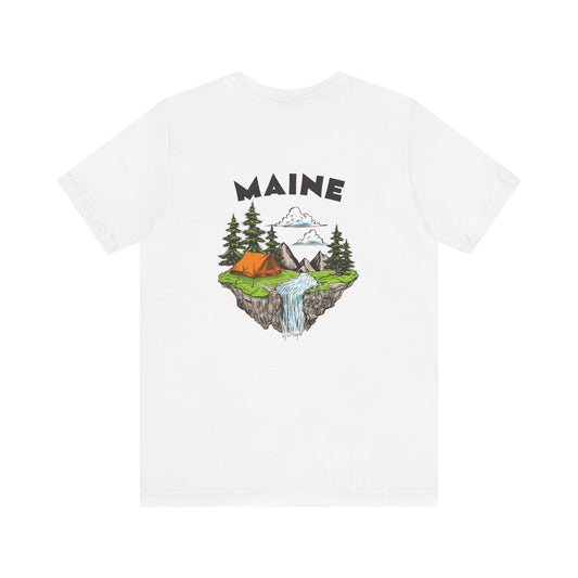 Maine Camping Graphic Tee
