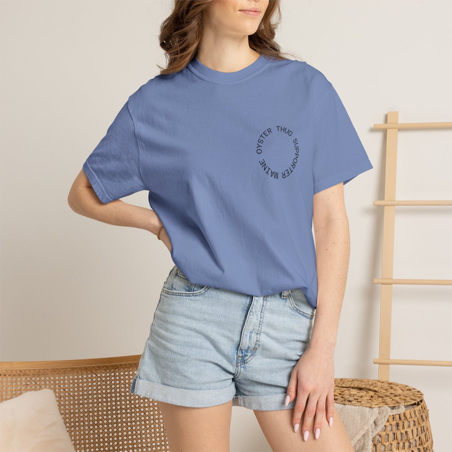 MAINE OYSTER THUG SUPPORTER TEE SHIRT