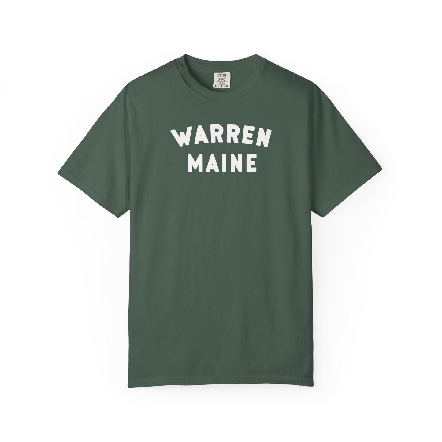 Warren, Maine Comfort Colors Tee – Classic, Laid-Back Style