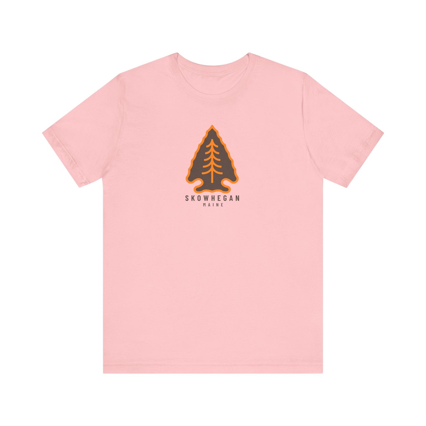 Skowhegan Maine Arrowhead Graphic Tee - Unisex Short Sleeve T-Shirt