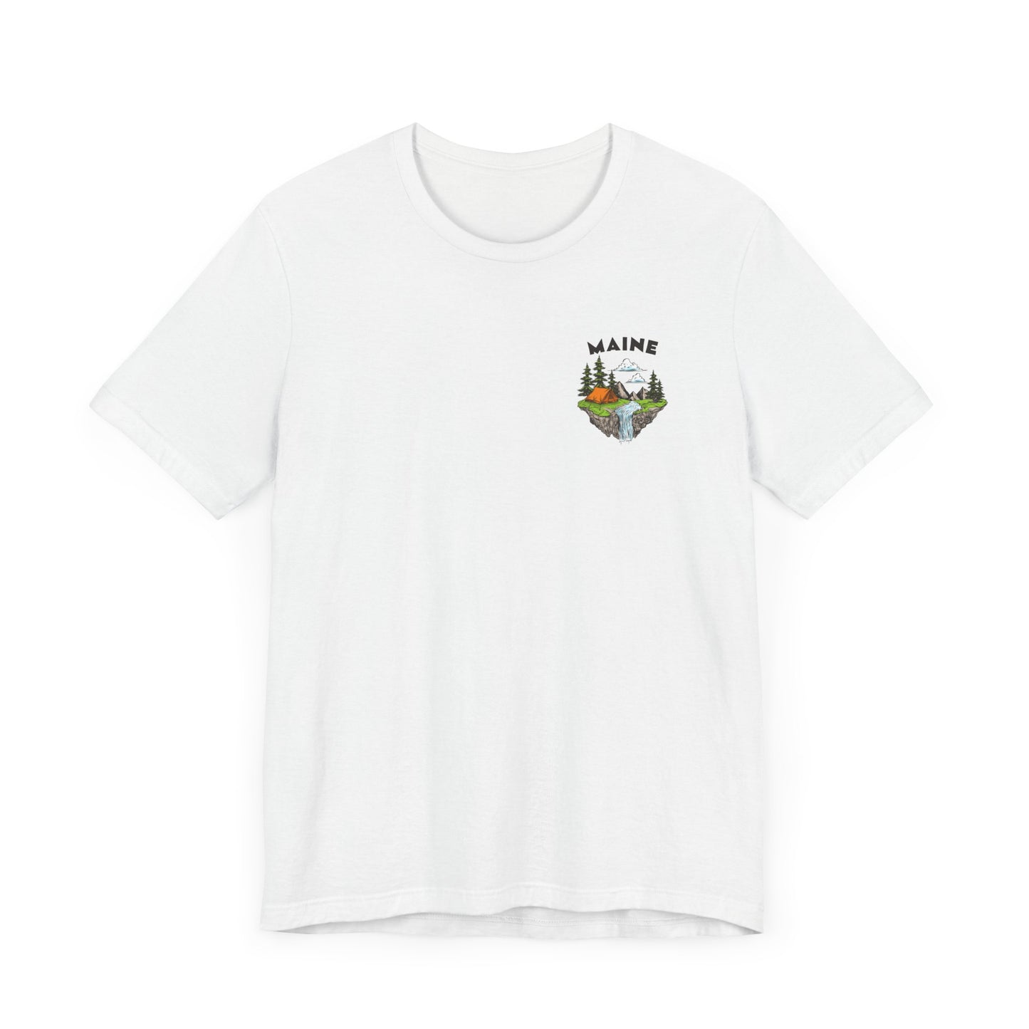 Maine Camping Graphic Tee
