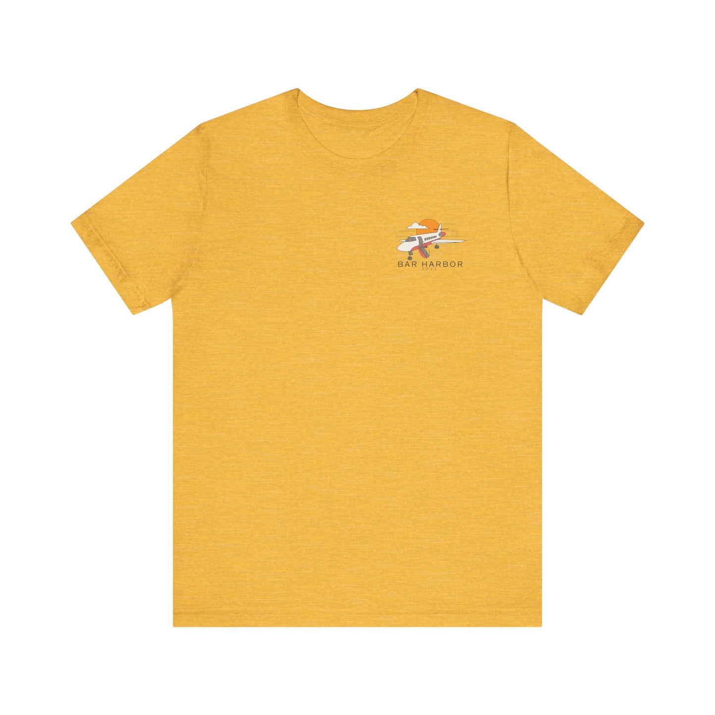 Bar Harbor Maine Aviation Graphic Tee