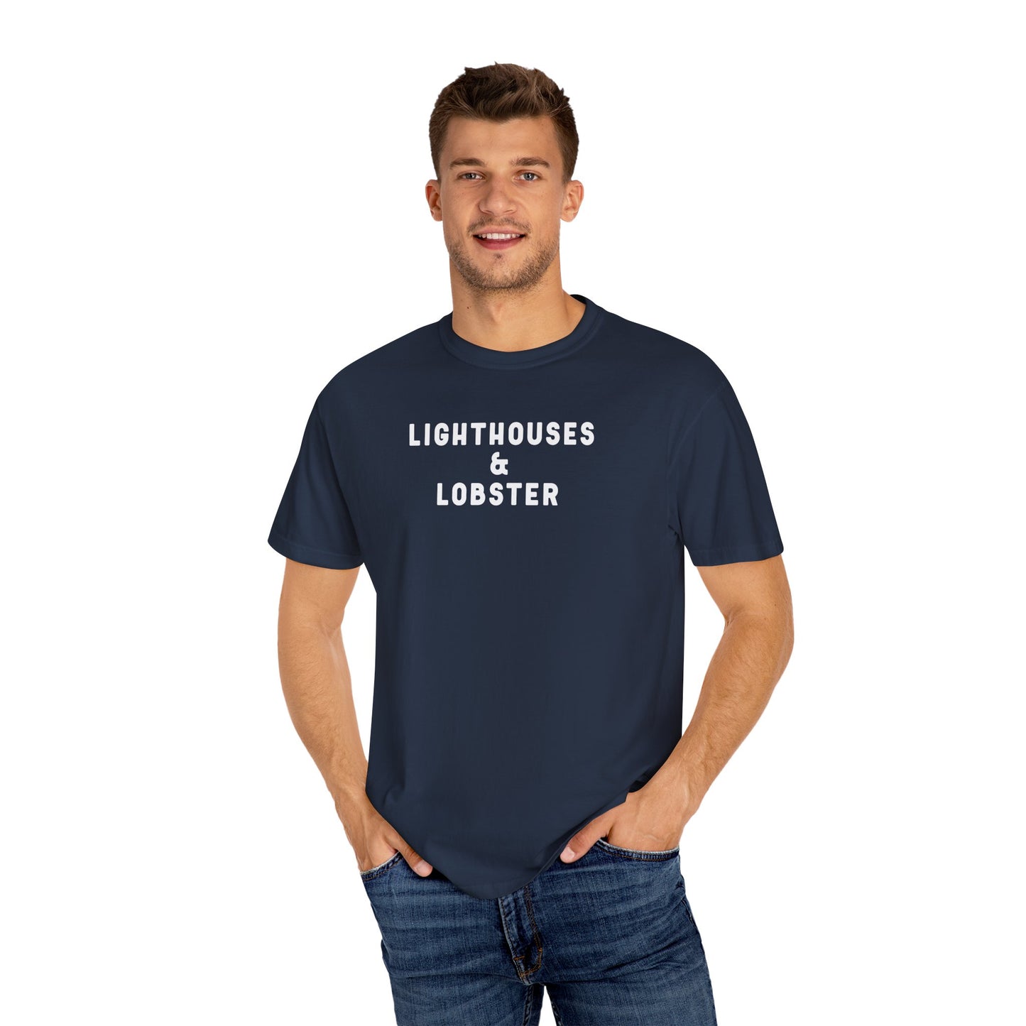 Lighthouses & Lobster - T-shirt