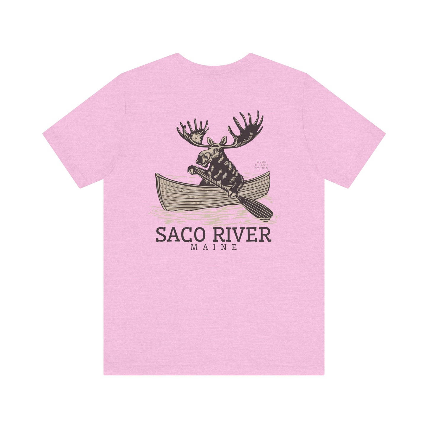 Saco River Rowing Moose Graphic Tee