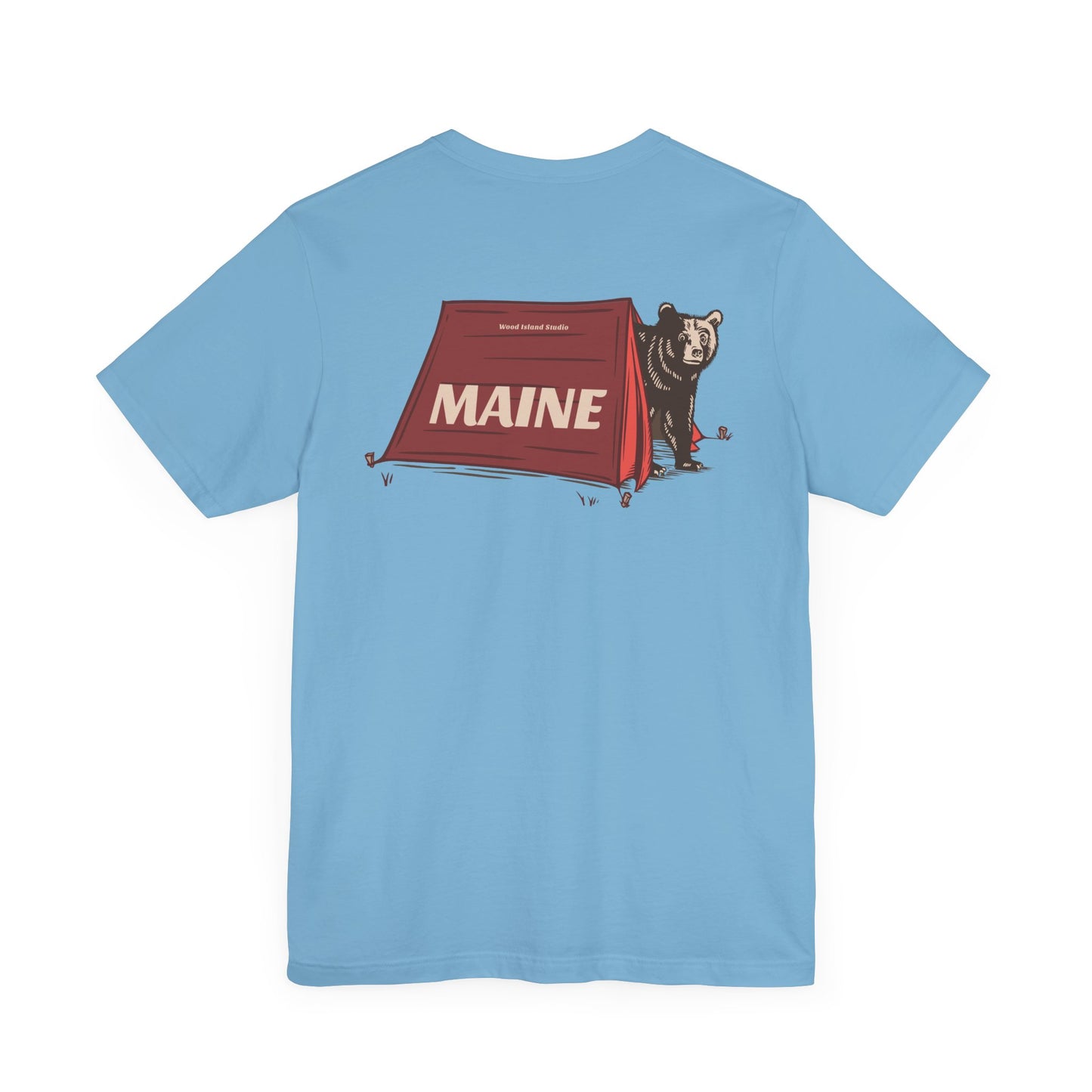 Maine Bear Graphic Unisex Tee