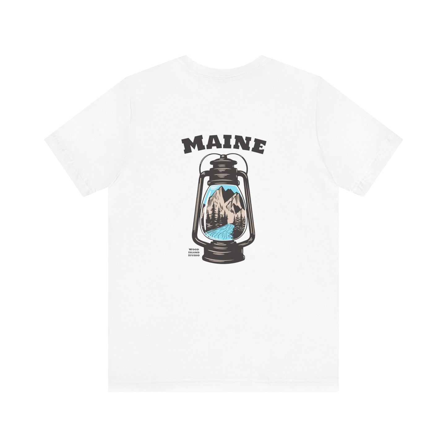 Maine Inspired Lantern Graphic Unisex Tee