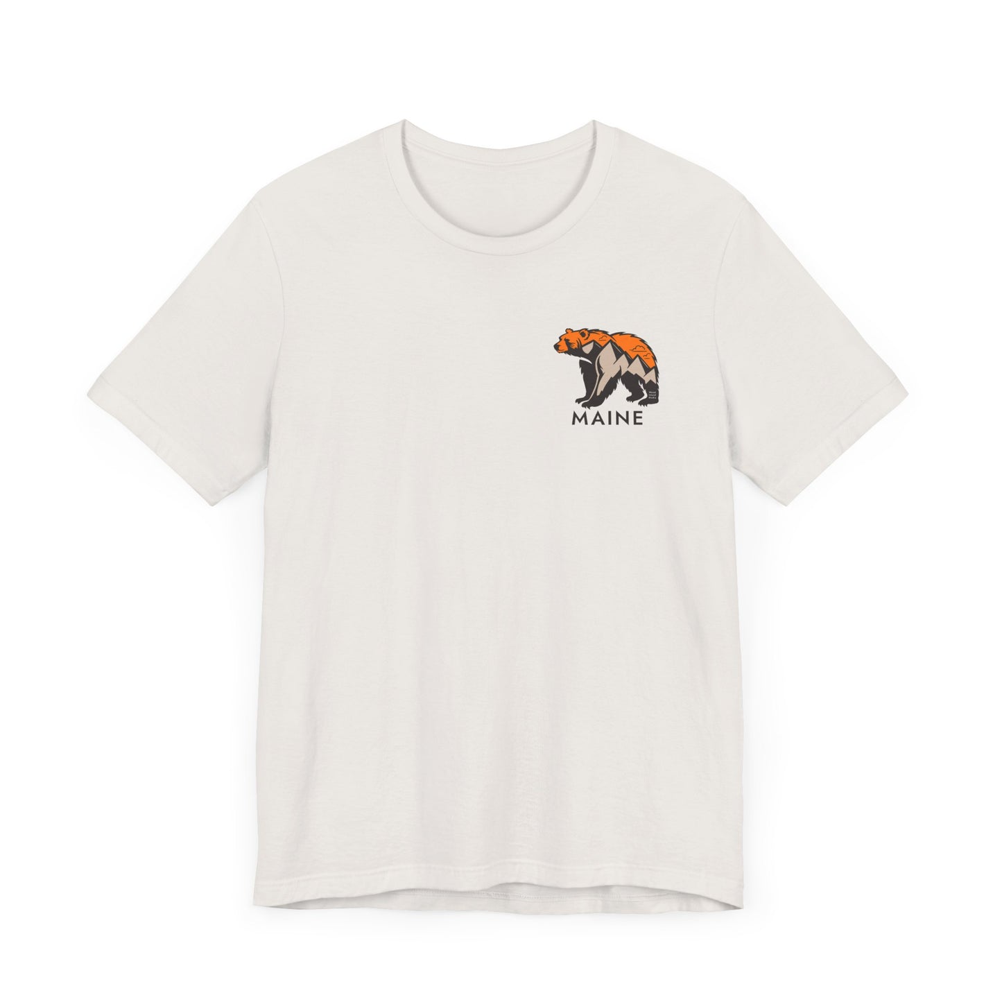 Maine Mountain Bear Graphic Unisex Tee