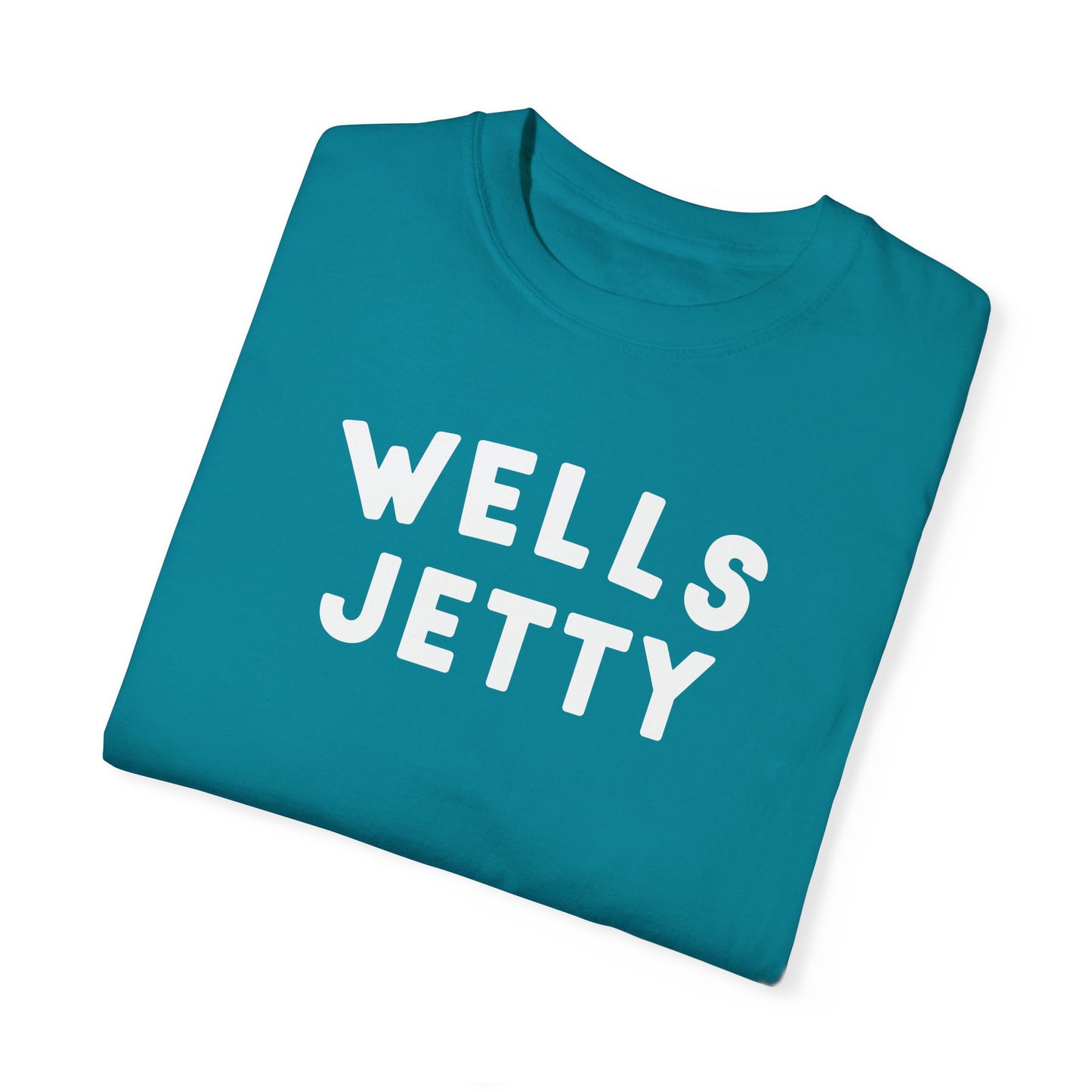 Maine's Hidden Spots - Tshirt - WELLS JETTY