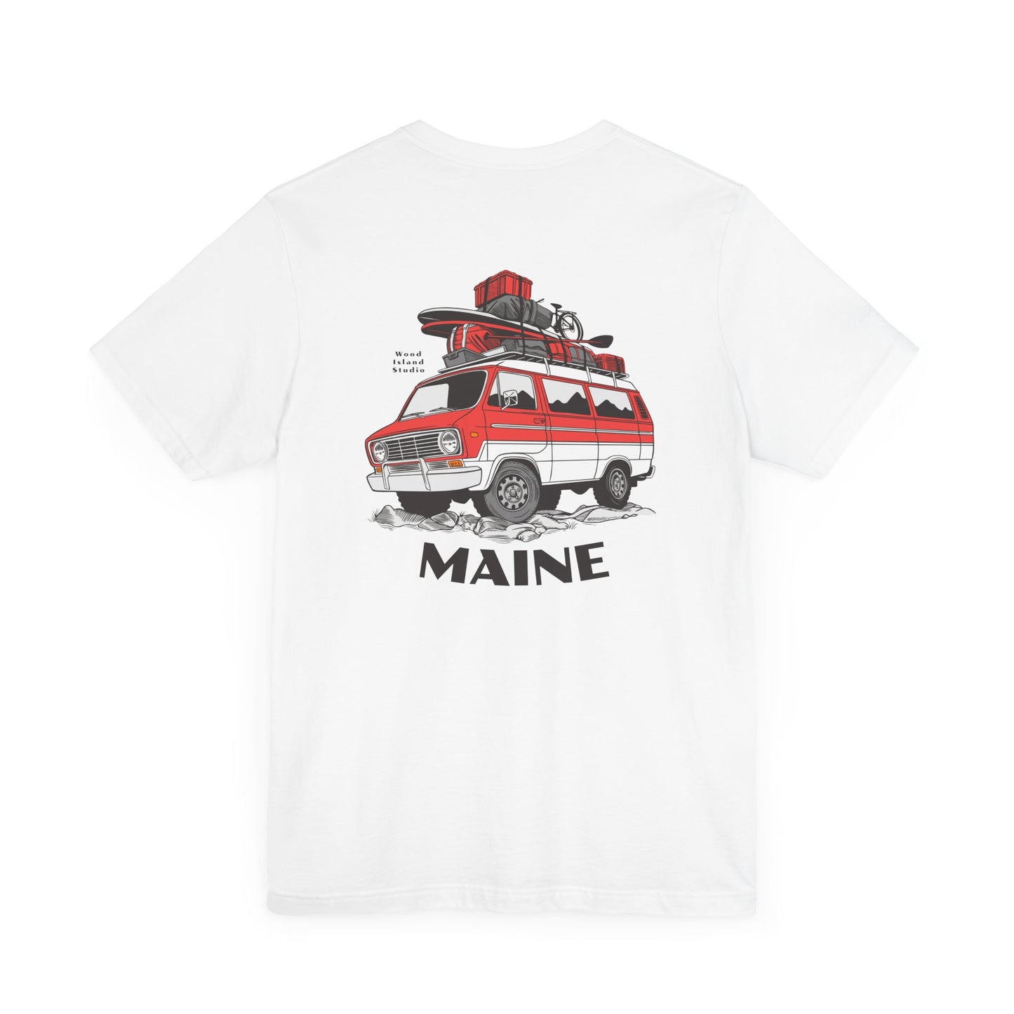 Maine Campout Graphic Unisex Tee