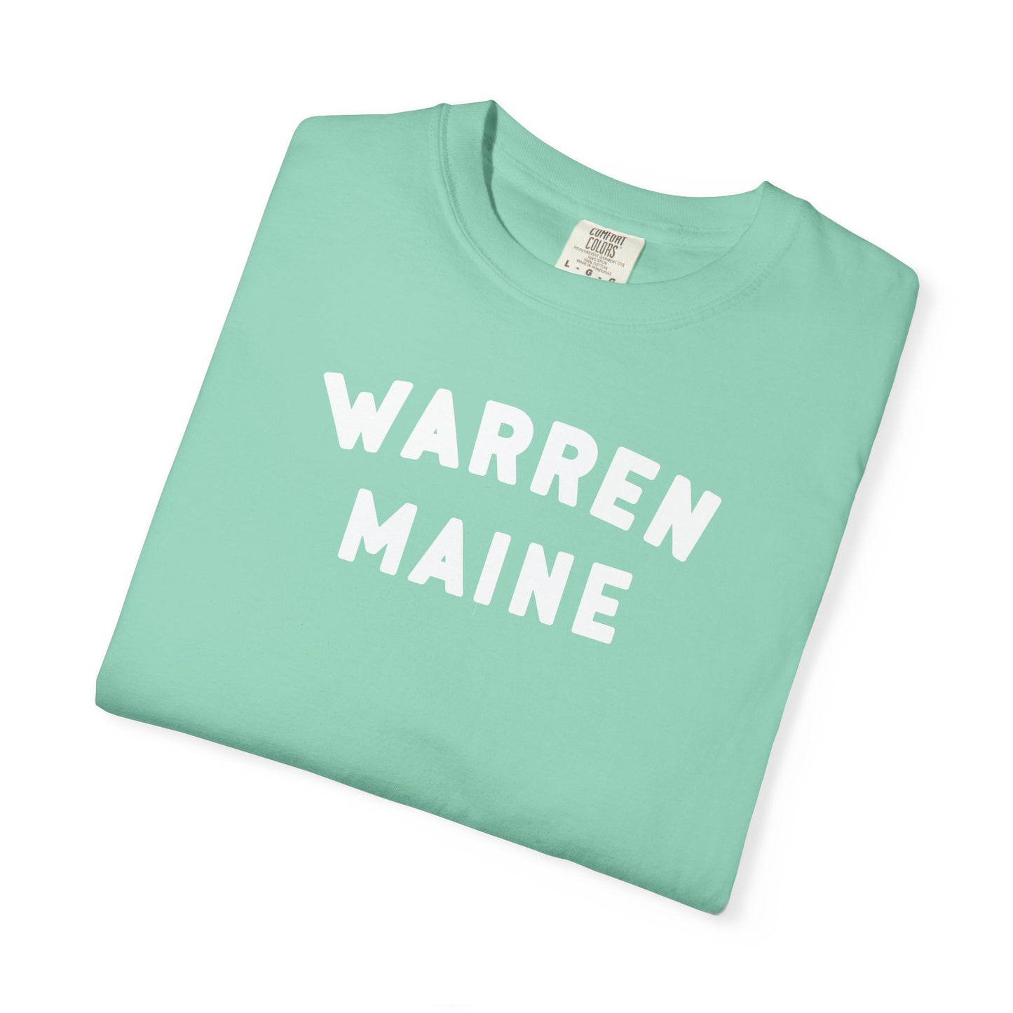 Warren, Maine Comfort Colors Tee – Classic, Laid-Back Style